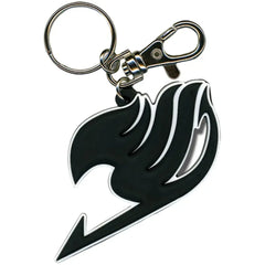Fairy Tail - Black Guild Insignia Keychain (3", PVC) - Great Eastern Entertainment