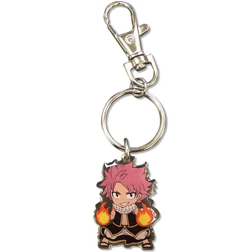 Fairy Tail [Season 7] - Chibi Natsu Dragneel Keychain (1", Metal) - Great Eastern Entertainment