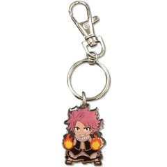 Fairy Tail [Season 7] - Chibi Natsu Dragneel Keychain (1", Metal) - Great Eastern Entertainment