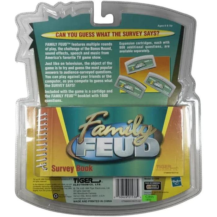 Family Feud - Handheld Electronic Game - Hasbro [Tiger Electronics] - (1999)