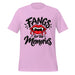 Fangs for the Memories T-Shirt - Funny Halloween Vampire Lips Graphic Tee