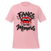 Fangs for the Memories T-Shirt - Funny Halloween Vampire Lips Graphic Tee