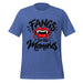 Fangs for the Memories T-Shirt - Funny Halloween Vampire Lips Graphic Tee