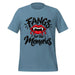 Fangs for the Memories T-Shirt - Funny Halloween Vampire Lips Graphic Tee