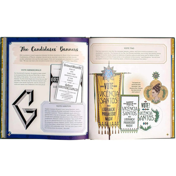 Fantastic Beasts: The Secrets of Dumbledore - Movie Magic (Harry Potter) - by Jody Revenson - Hardcover