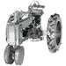 Farm Tractor Vehicle Figure Model Kit (Steel, Moderate Difficulty) - Fascinations - Metal Earth Series - (2022)