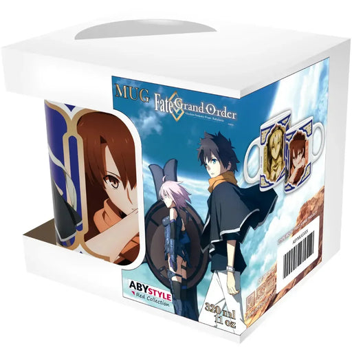 Fate/Grand Order Absolute Demonic Front: Babylonia - Fujimaru & Gilgamesh Mug (Ceramic, 11 oz.) - ABYstyle