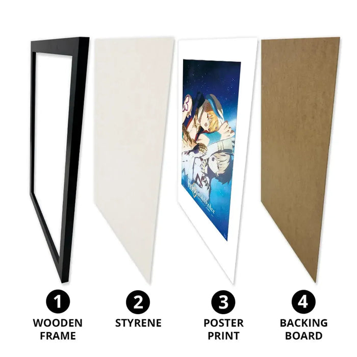 Fate/Grand Order Absolute Demonic Front: Babylonia - Gilgamesh, the King of Heroes Framed Print (12"x16") - ABYstyle
