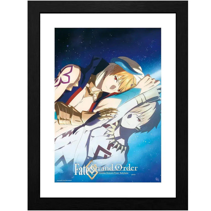 Fate/Grand Order Absolute Demonic Front: Babylonia - Gilgamesh, the King of Heroes Framed Print (12"x16") - ABYstyle