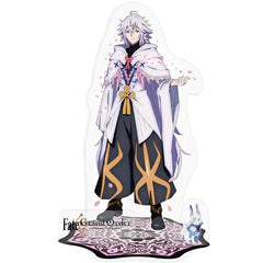 Fate/Grand Order Absolute Demonic Front: Babylonia - Merlin & Fou Standee Figure (4" Acrylic) - ABYstyle - Acryl Series