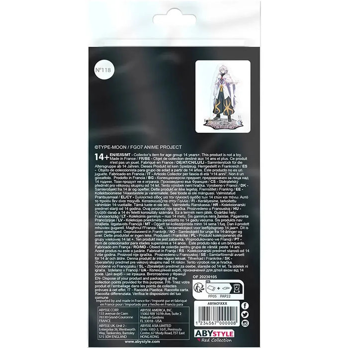 Fate/Grand Order Absolute Demonic Front: Babylonia - Merlin & Fou Standee Figure (4" Acrylic) - ABYstyle - Acryl Series