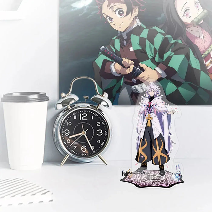 Fate/Grand Order Absolute Demonic Front: Babylonia - Merlin & Fou Standee Figure (4" Acrylic) - ABYstyle - Acryl Series