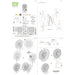 Ferris Wheel Figure Model Kit (Steel, Moderate Difficulty) - Fascinations - Metal Earth Series - (2023)