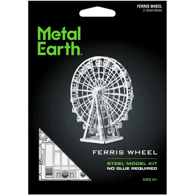 Ferris Wheel Figure Model Kit (Steel, Moderate Difficulty) - Fascinations - Metal Earth Series - (2023)