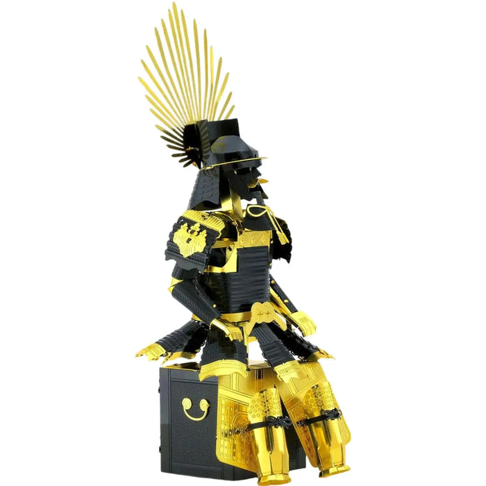 Feudal Japan - Toyotomi Hideyoshi Samurai Armor Figure Model Kit (Steel, Moderate Difficulty) - Fascinations - Metal Earth Series - (2024)