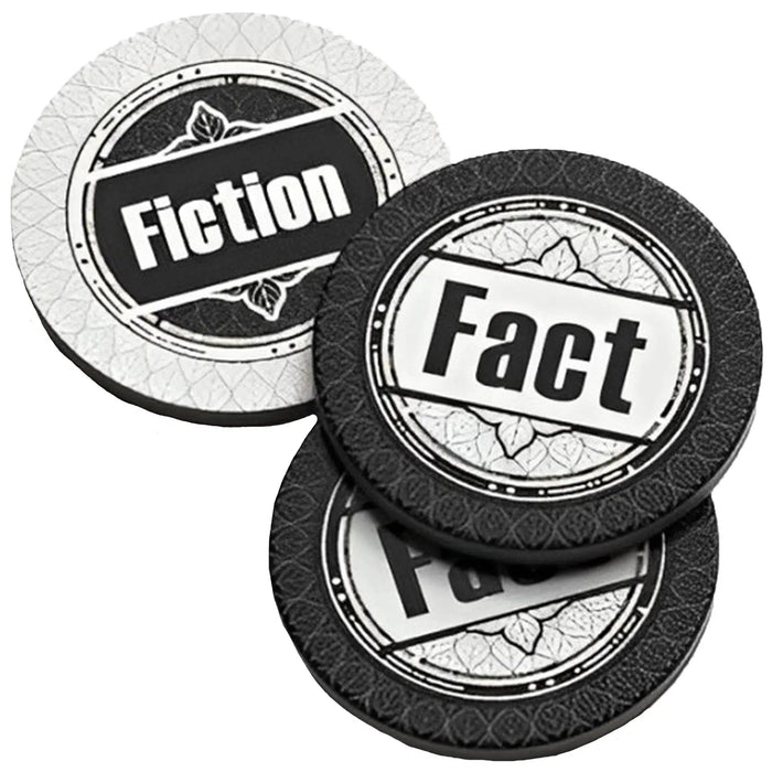 Fiction - Social Deduction Literature Board Game for Family, and Adults (2-8 Players, Ages 10+) - Allplay