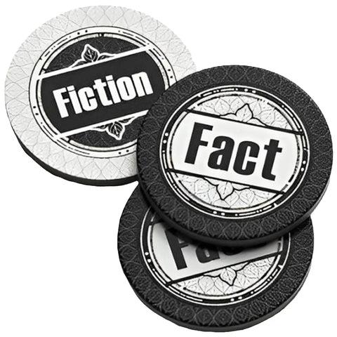 Fiction - Social Deduction Literature Board Game for Family, and Adults (2-8 Players, Ages 10+) - Allplay