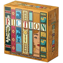 Fiction - Social Deduction Literature Board Game for Family, and Adults (2-8 Players, Ages 10+) - Allplay