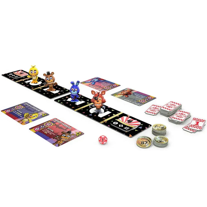 FightLine Premier Pack: Collectible Battle Game [Five Nights at Freddy's] - Miniature Horror Board Game for Family and Adults (2 Players, Ages 6+) - Funko Games