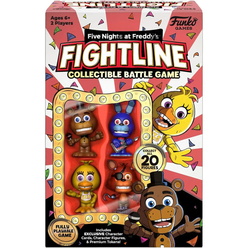 FightLine Premier Pack: Collectible Battle Game [Five Nights at Freddy's] - Miniature Horror Board Game for Family and Adults (2 Players, Ages 6+) - Funko Games