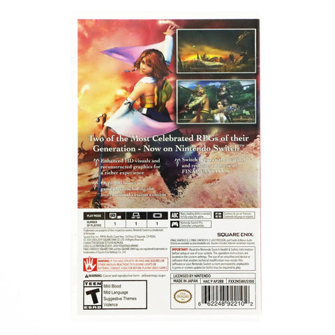 Final Fantasy X/X-2 HD Remastered - Nintendo Switch