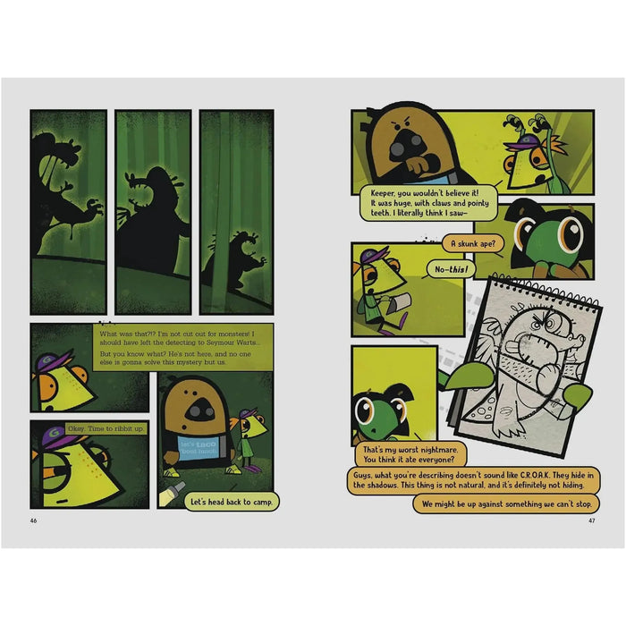 Finder's Creatures: Case #1 Bog Gone! | Graphic Novel Series | Hardcover