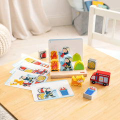 Fire Brigade Stacking Toy -...