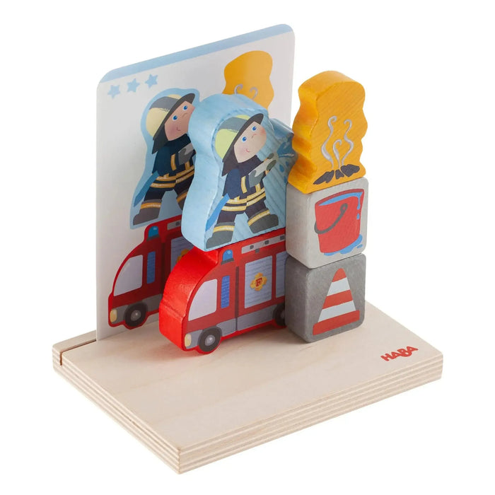 Fire Brigade Stacking Toy - HABA