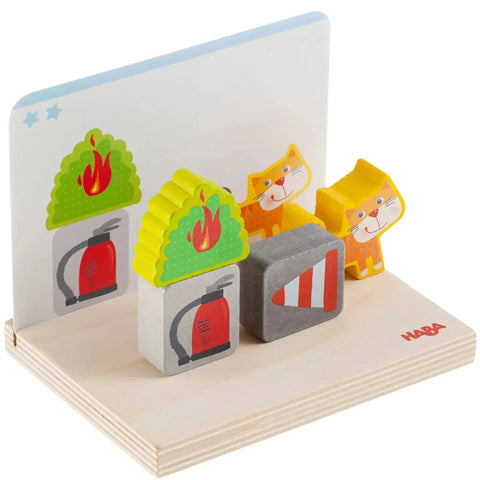 Fire Brigade Stacking Toy - HABA - Image 6