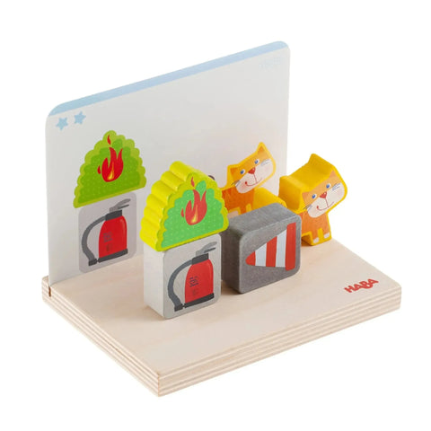 Fire Brigade Stacking Toy - HABA - Image 6