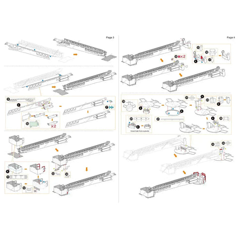 Fire Engine Truck Figure Model Kit (Steel, Moderate Difficulty) - Fascinations - Metal Earth Series