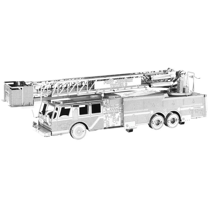 Fire Engine Truck Figure Model Kit (Steel, Moderate Difficulty) - Fascinations - Metal Earth Series