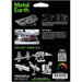 Fire Engine Truck Figure Model Kit (Steel, Moderate Difficulty) - Fascinations - Metal Earth Series