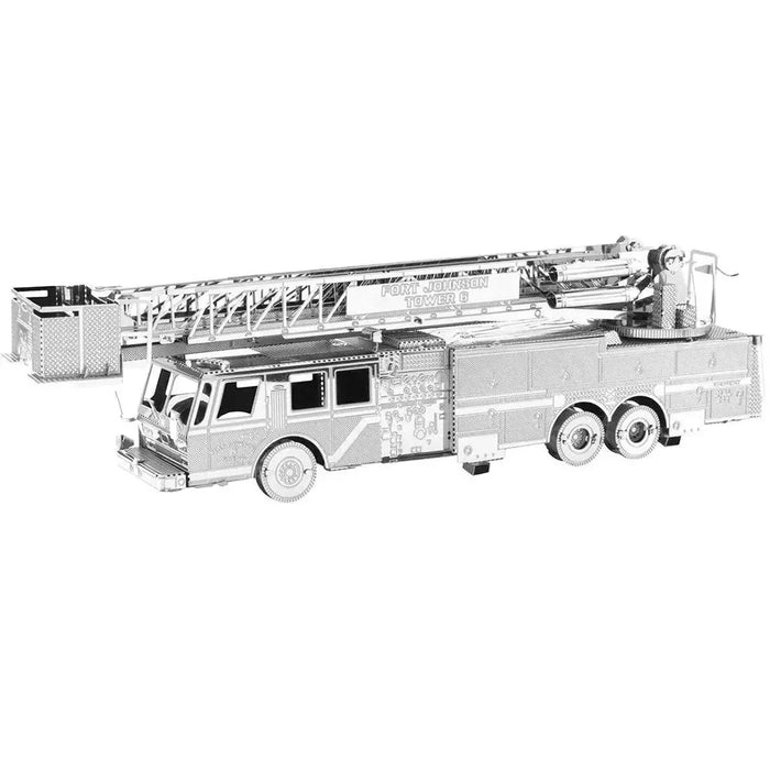 Fire Engine Truck Figure Model Kit (Steel, Moderate Difficulty) - Fascinations - Metal Earth Series