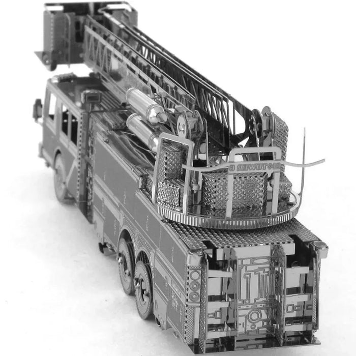 Fire Engine Truck Figure Model Kit (Steel, Moderate Difficulty) - Fascinations - Metal Earth Series