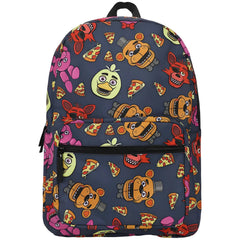 Five Nights At Freddy's - Freddy Fazbear's Laptop Backpack (All Over Print) - Bioworld - Freddy, Bonnie, Chica & Foxy