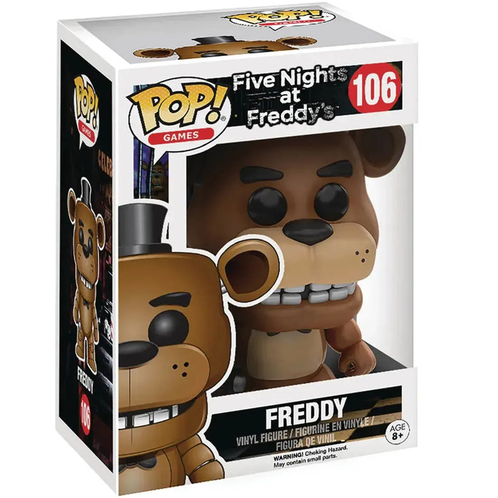 Five Nights at Freddy's - Freddy Fazbear Figure (3.75") - Funko - Pop! Games Series (106)