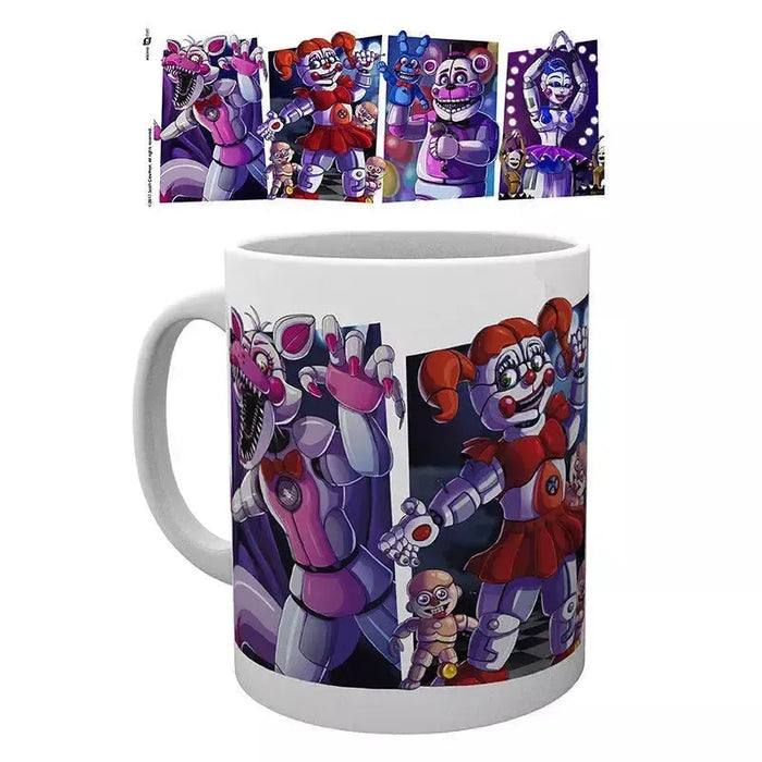 Five Nights at Freddy's Sisters Mug (10oz, Ceramic) - Abysse America