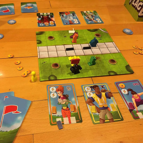 Flag Dash - Competitive Strategy Board Game for Family and Adults (2-4 Players, Ages 8+) - Ultra PRO - Image 6
