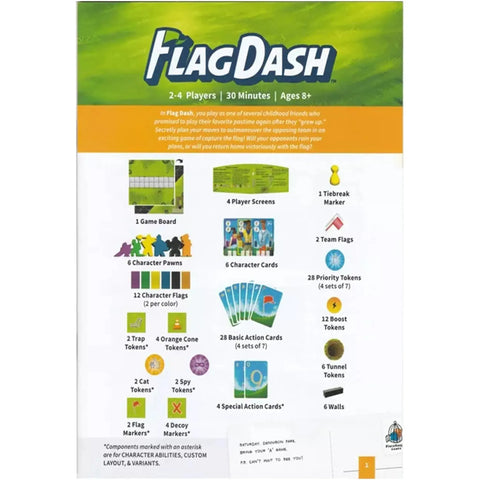 Flag Dash - Competitive Strategy Board Game for Family and Adults (2-4 Players, Ages 8+) - Ultra PRO - Image 8