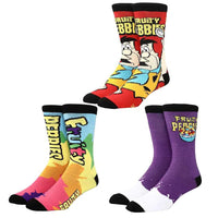 Flinstones - Fruity Pebbles Cereal Crew Socks Box Set (3 Pairs) - Bioworld- Image 2