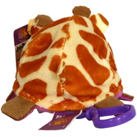 Flip A Zoo - 2-in-1 Reversible Geo Giraffe & Ava Hippo Clip-On Plush (5") - J...- Image 6