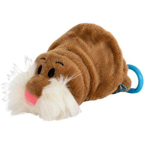 Flip A Zoo - 2-in-1 Reversible Harper Dolphin & Willow Walrus Clip-On Plush (4