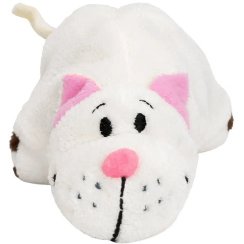 Flip A Zoo - 2-in-1 Reversible Rachel Cat & Bradley Labrador Clip-On Plush (4.5