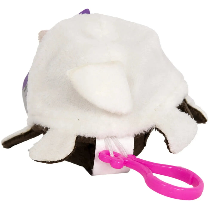 Flip A Zoo - 2-in-1 Reversible Rachel Cat & Bradley Labrador Clip-On Plush (4.5") - Jay at Play
