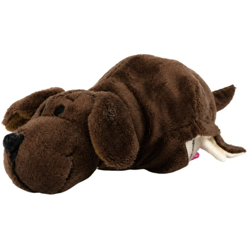Flip A Zoo - 2-in-1 Reversible Rachel Cat & Bradley Labrador Clip-On Plush (4.5