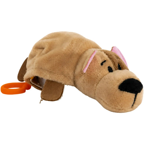 Flip A Zoo - 2-in-1 Reversible Savannah Cat & Bodni Bulldog Clip-On Plush (4.5