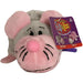 Flip A Zoo - 2-in-1 Reversible Sawyer Mouse & Caleb Cat Clip-On Plush (5") - Jay at Play