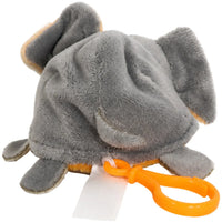 Flip A Zoo - 2-in-1 Reversible Theodore Tiger & Emma Elephant Clip-On Plush (...- Image 3