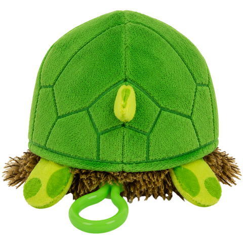 Flip A Zoo - 2-in-1 Reversible Hanna Hedgehog & Tito Turtle Clip-On Plush (5